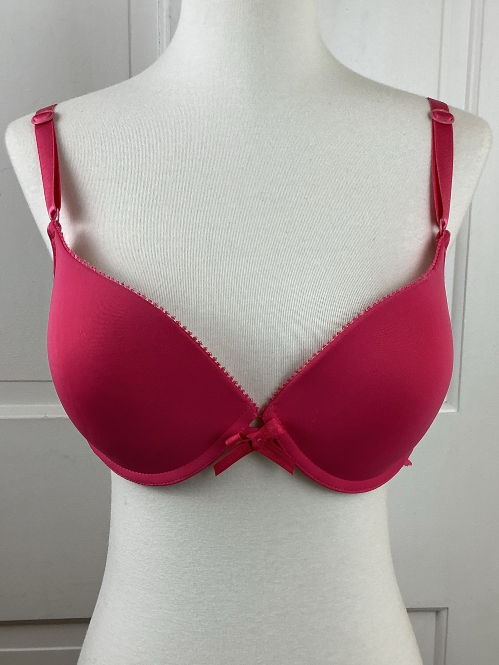 Huit Lingerie Pink Underwire Bra 36C Made in France